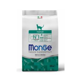Сухой корм Monge Cat для кошек для выведения шерсти, 400г Сухой корм Monge Cat для кошек для выведения шерсти, 400г